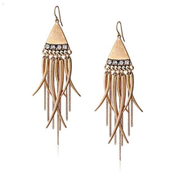 Sam Edelman Fringe Chandelier Earrings - Picture 1 of 5